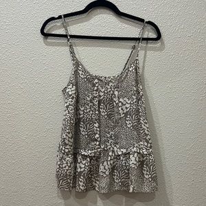 Cheetah neutral tank top